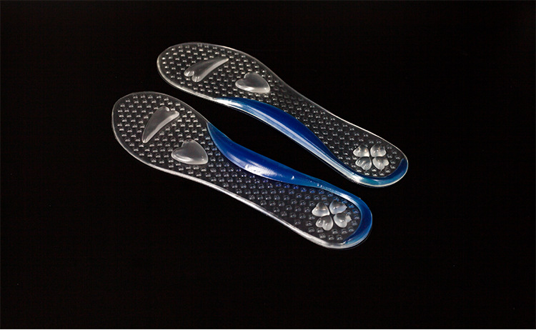 藍色透明PU鞋墊